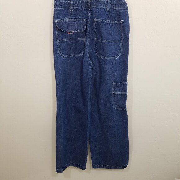 Calvin Klein Jeans Overalls Jeans Blue Size M - Picture 8 of 10
